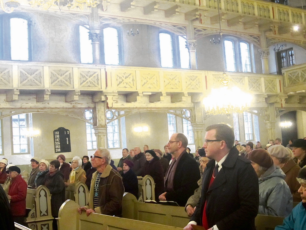 26. X 2014 koguduse 145. aastapäeva jumalateenistus