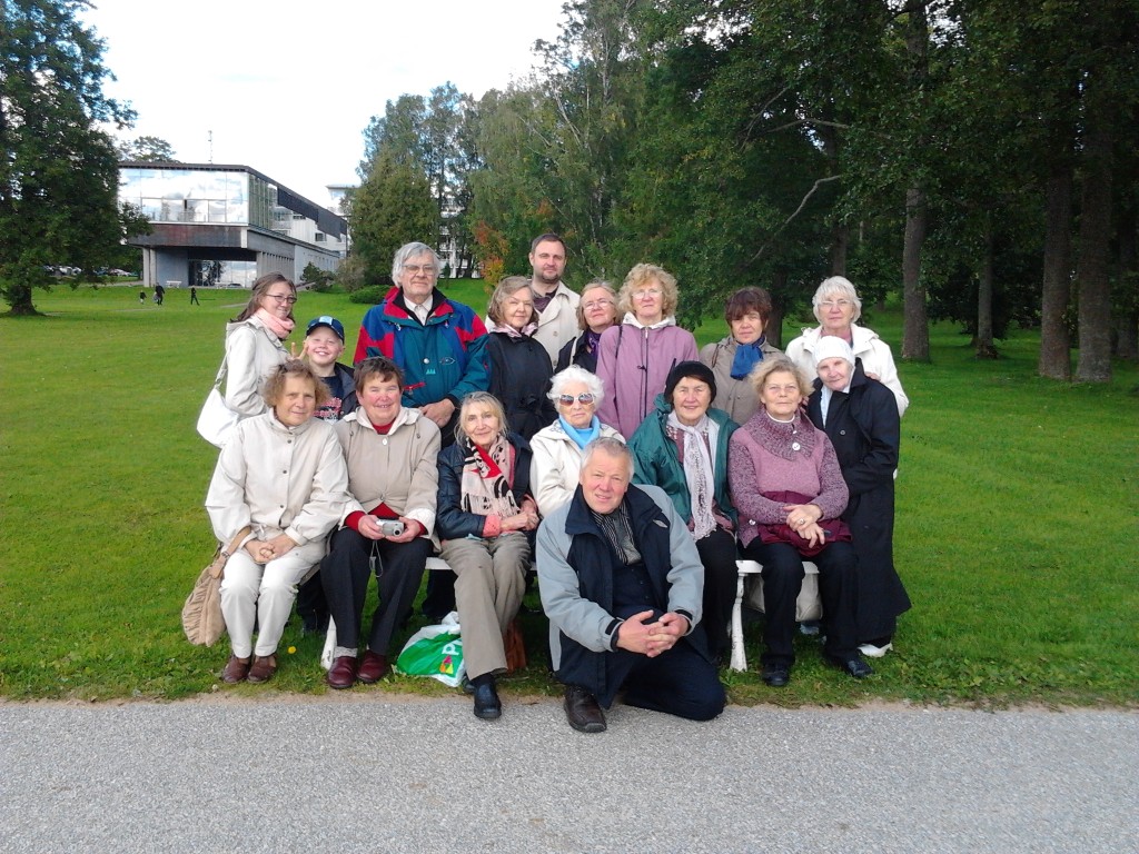 Kirikuvalvurite väljasõidul Pühajärvele 9.IX 2012