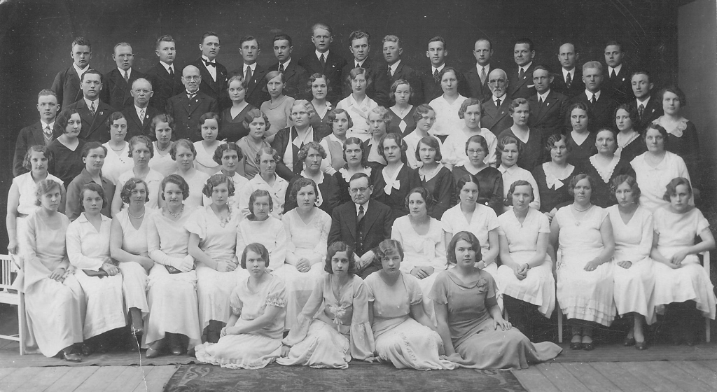 Peetri koguduse segakoor 1930 aastate teisel poole