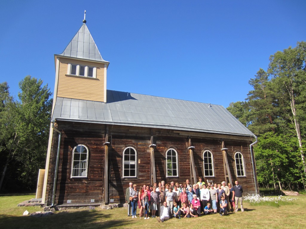 Koguduse suvine ekskursioon Naissaarel 10.VII 2017