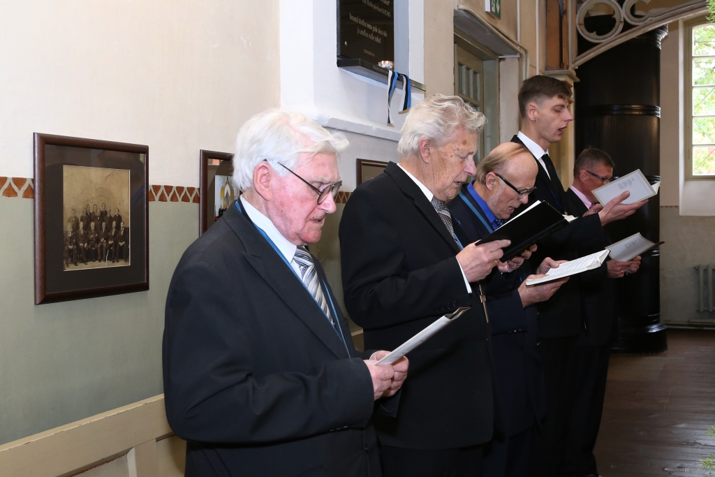 Kirikuvanemad koguduse 150. aastapäeva jumalateenistusel 6. X 2019