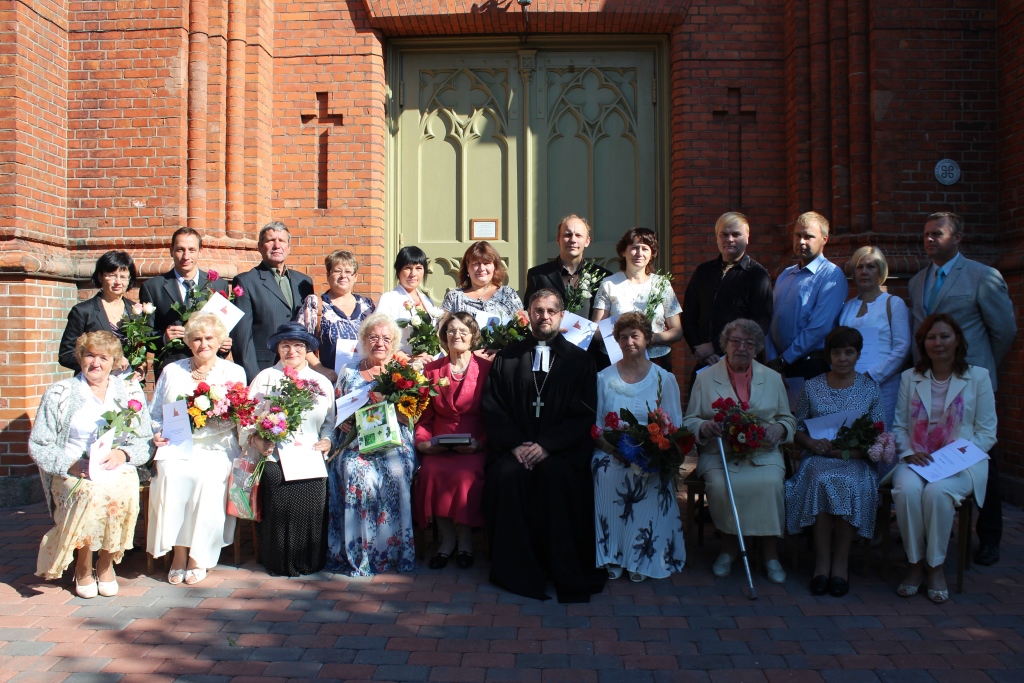 Kuld- ja hõbeleeripüha 7.IX 2014 A.D. (1964 ja 1989.a. leerilapsed)